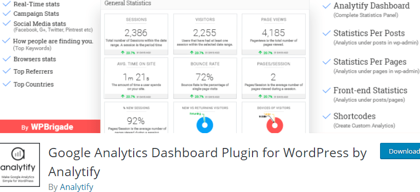 Google Analytics Plugin for WordPress - Analytify