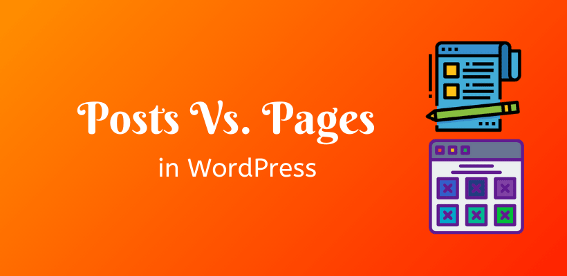 Posts Vs Pages in WordPress - CodeFlist
