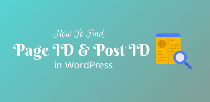 How To Find WordPress Page ID and Post ID - CodeFlist