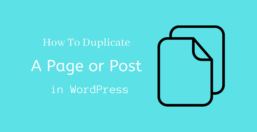 How to duplicate a page in WordPress - CodeFlist