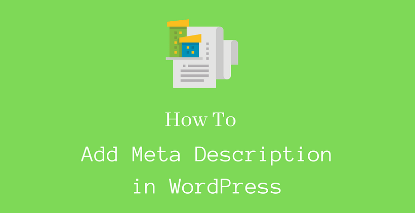 How to add meta description in WordPress - CodeFlist