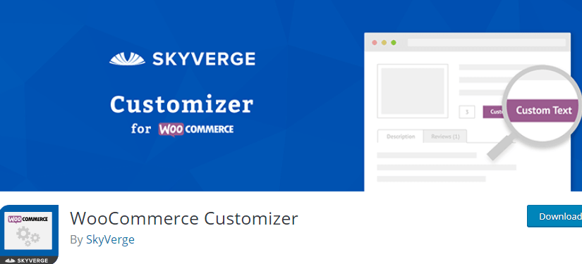 Best WooCommerce Plugins - Woo Customizer
