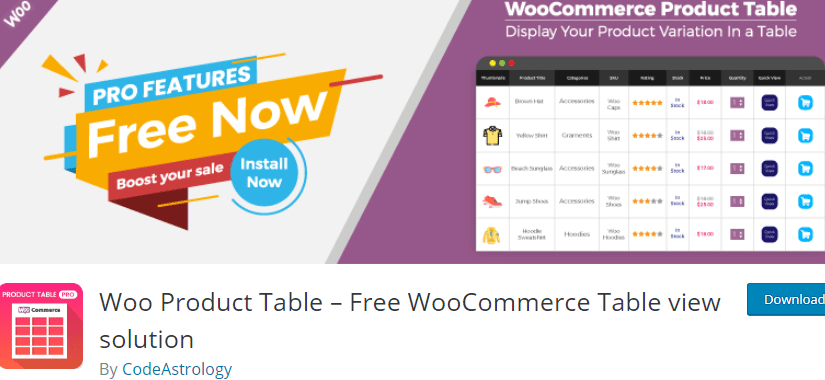 Woo Product Table - Plugins for WordPress and WooCommerce Products