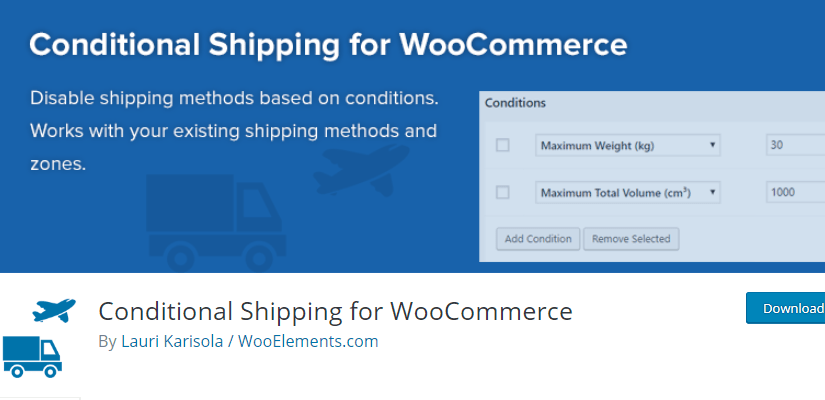 Conditional Shipping